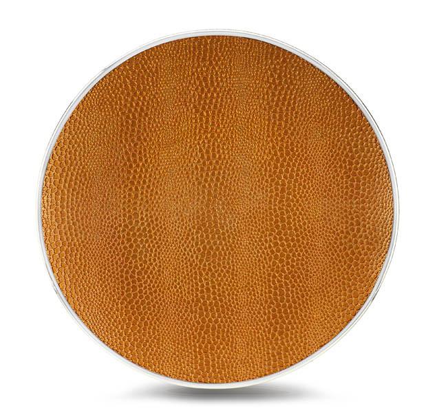 51360516.jpg Piatto arancio argentato