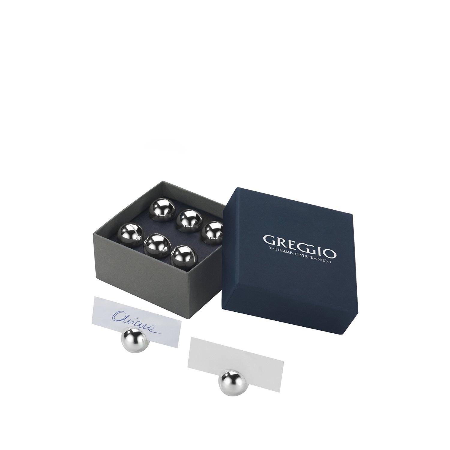 9780232 01 Set 6 sfere segnaposto