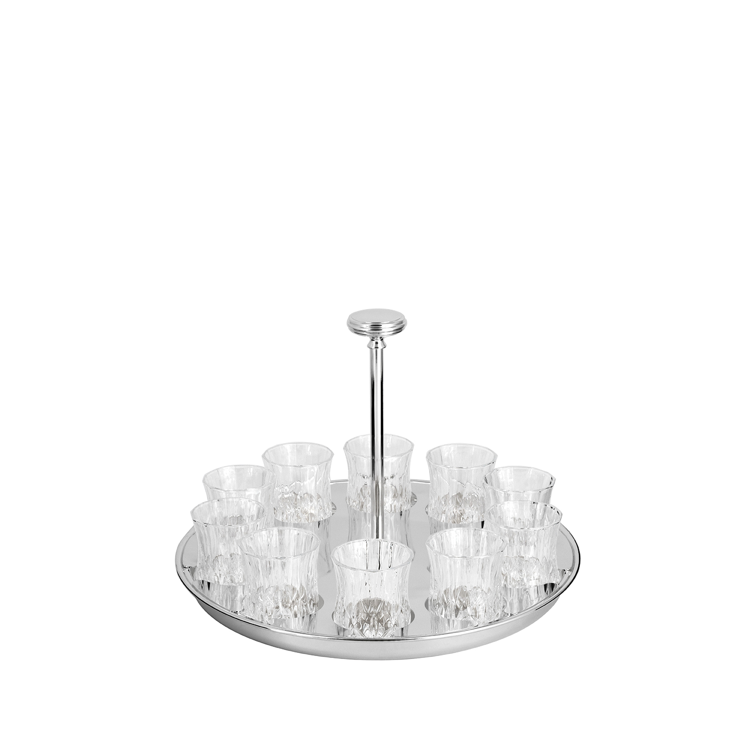 9791602 01 Set 10 bicchierini in cristallo