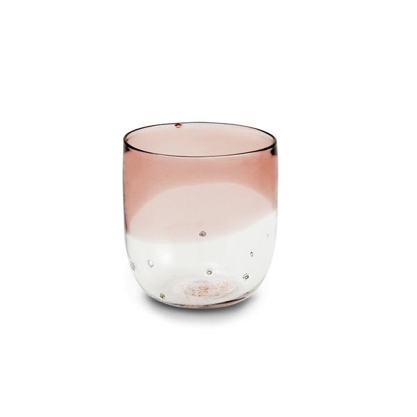 bicchiere-cristallo-argento-rosa.jpg Bicchiere con pepite d'argento ametista