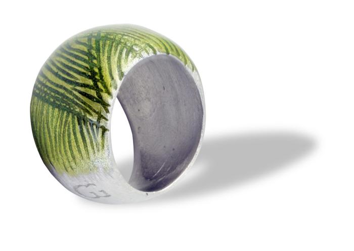 Anello verde sz 14