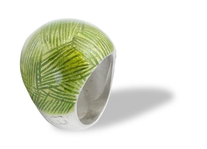 Anello verde sz 14