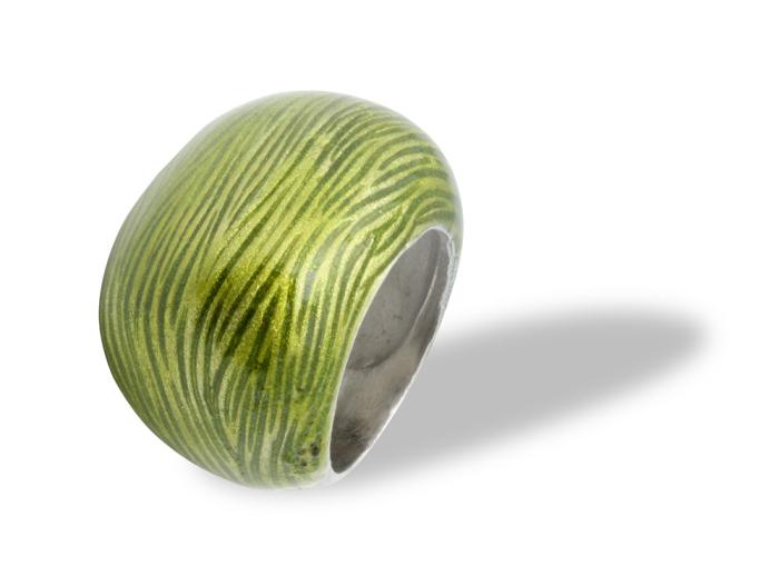 Anello verde sz 16