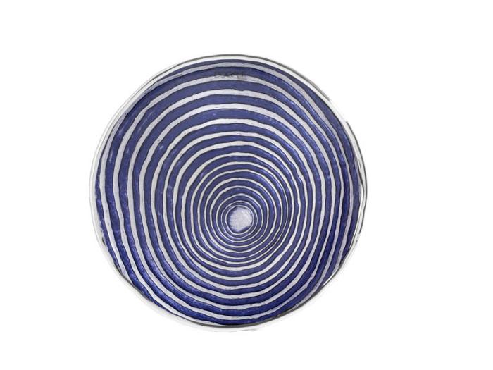 piatto-argento-vetro-blu.jpg Piatto in vetro blu argentato