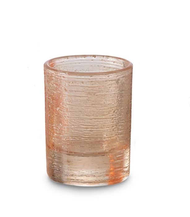 rosa.jpg Set 4 bicchieri liquore rosa filo argento